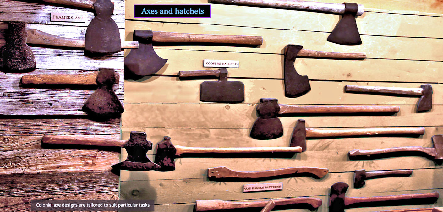 Woodsman's axe, 1650